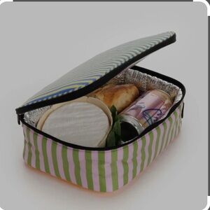BAGGU Striped Insulated Lunch Bag (NWOT)